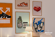 Modern Art Gallery 5, a Graphic by Wall Art Print Studio (Thumbnail 5 of 18)