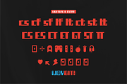 Joybit | Bold Geometric Sans, a Sans Serif Font by gracetype_studio (Thumbnail 11 of 12)