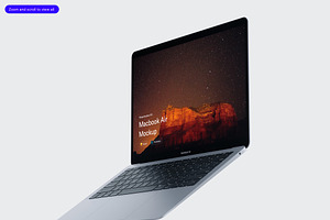 MacBook Air Mockups 2018 PK