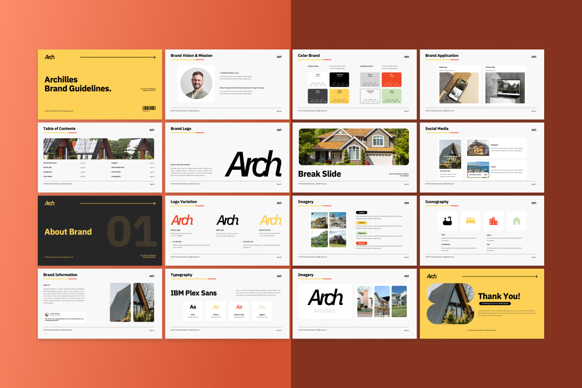 Brand Guideline Presentation V1, a Presentation Template by productype1 (Photo 4 of 4)