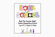 Retro School Clips- PNG SVG Alphabet, an Object Graphic by KA Designs (Thumbnail 8 of 13)