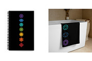 Chakra Symbols, an Object Graphic by Archetype Design (Thumbnail 2 of 2)