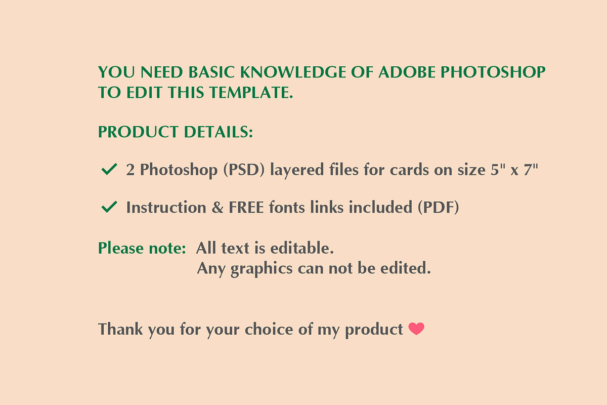 Christmas Card Photo Template PSD, a Card Template by PSD templates and Photos (Photo 4 of 4)