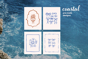 Coastal Vibe Clipart Set