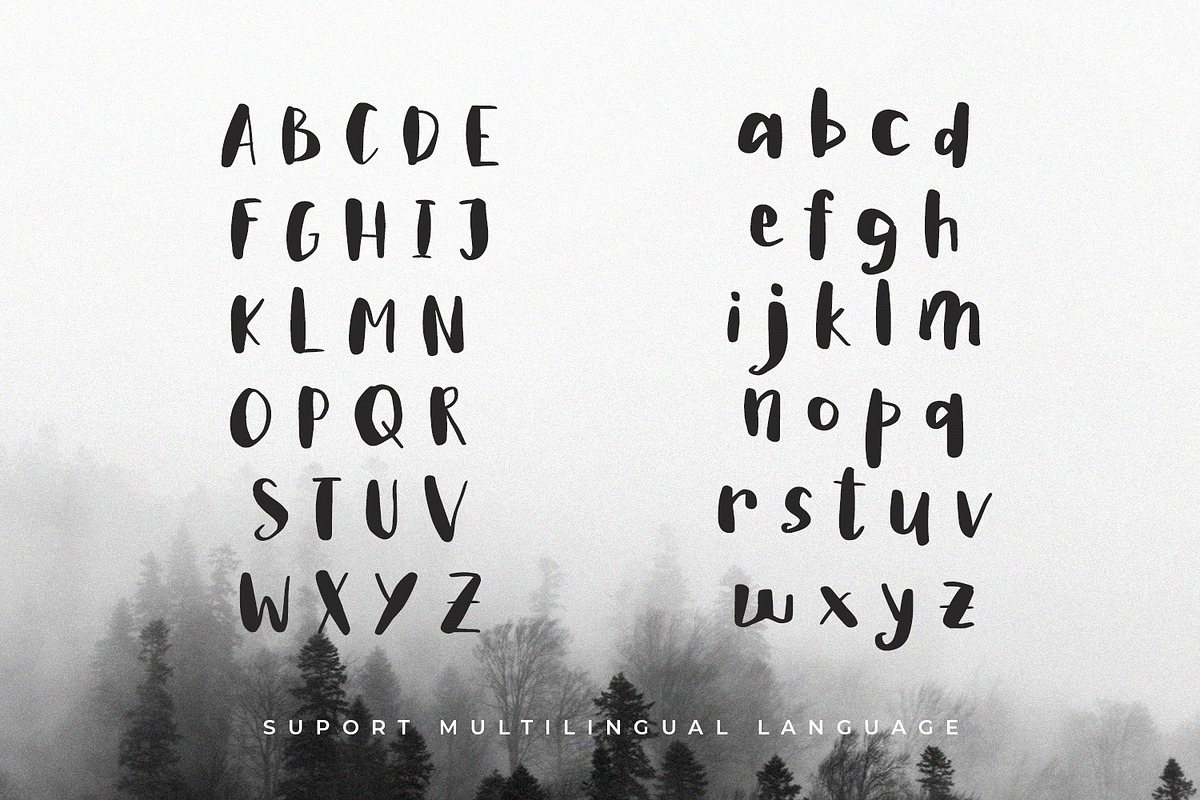 Hello Vibes - The Handbrushed Font, a Font by Graphicfresh (Photo 6 of 7)