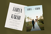 Modern Wedding Invitation Template, a Templates & Theme by Elegant_Studio44 (Thumbnail 2 of 4)