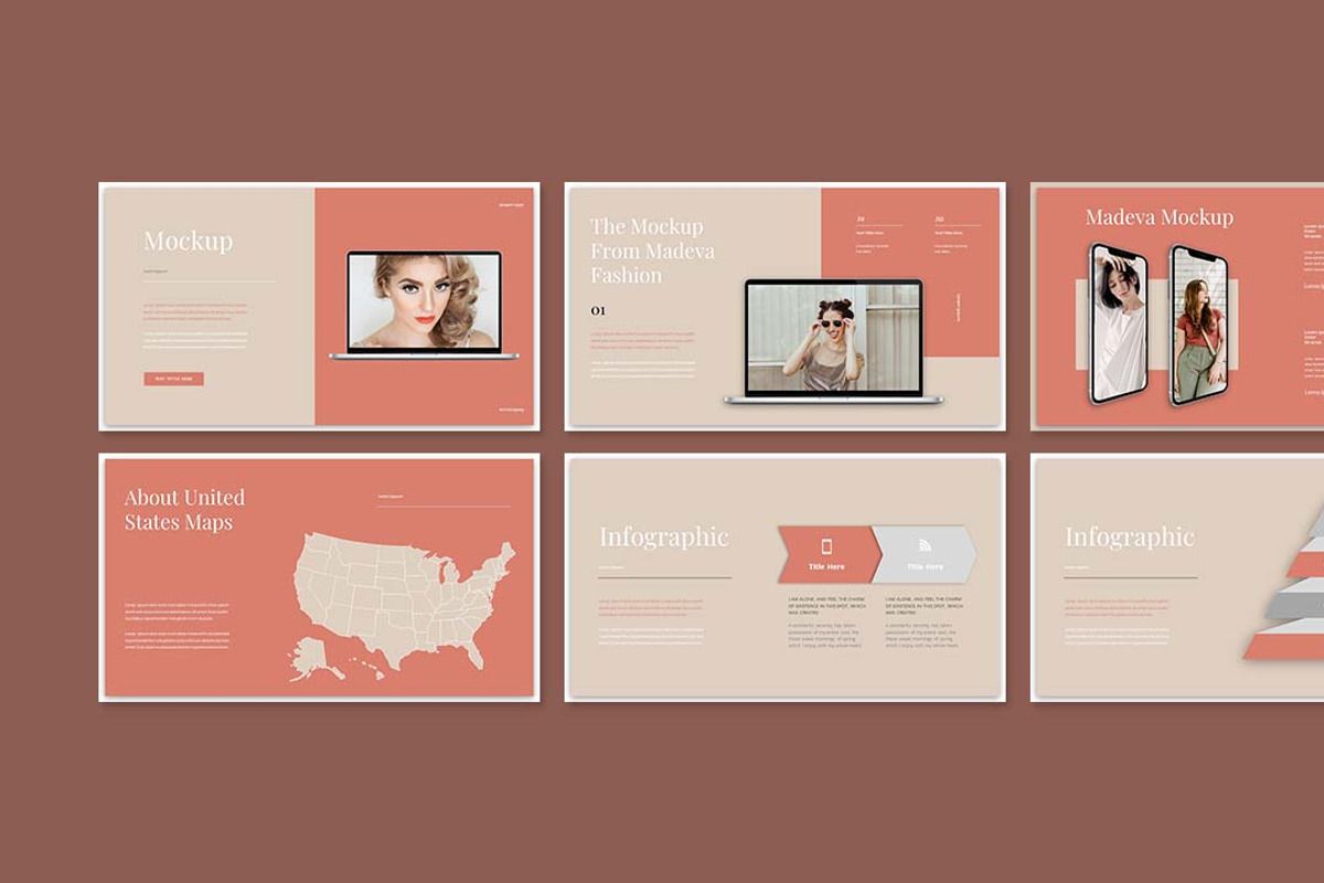 Madeva Fashion Presentation Tamplate, a Presentation Template by Analogous Temp (Photo 5 of 5)