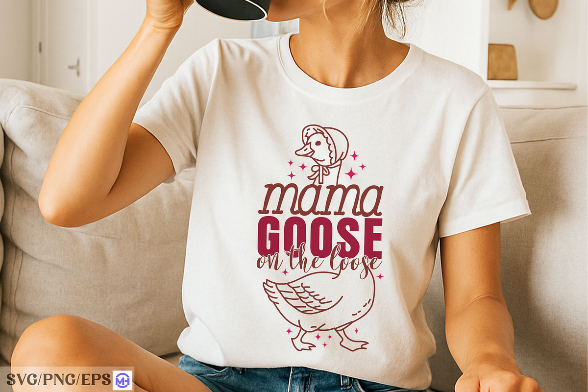 Mama Goose on the Loose Mother's Day, a Graphic by mh_arif (Photo 2 of 4)