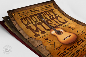 Country Music Flyer Bundle V2