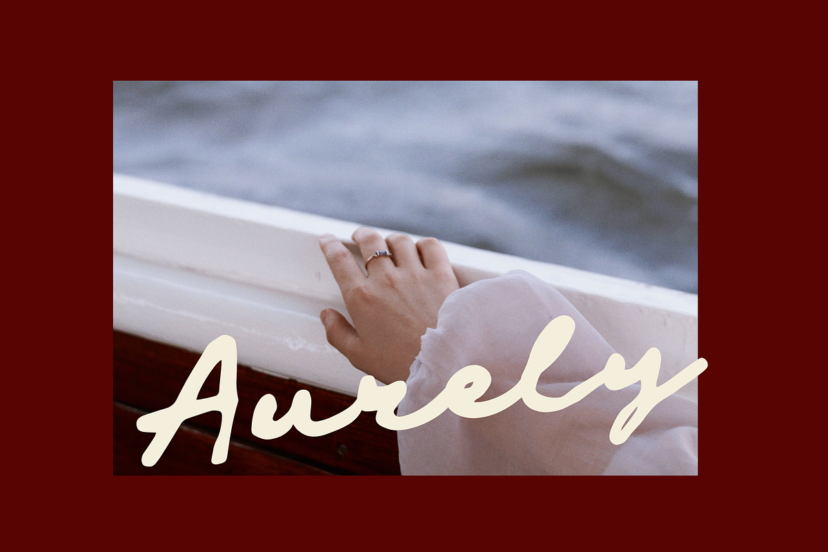 Ophelia Elow Bold Script, a Script Font by etigletters (Photo 7 of 10)