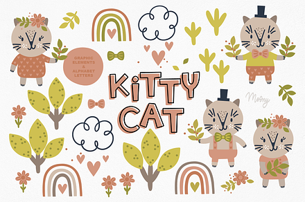 Kitty Cat illustration collection