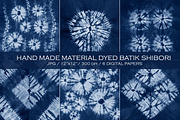 Shibori. Material dyed batik., a Texture Graphic by vetre.antanaviciute (Thumbnail 1 of 2)
