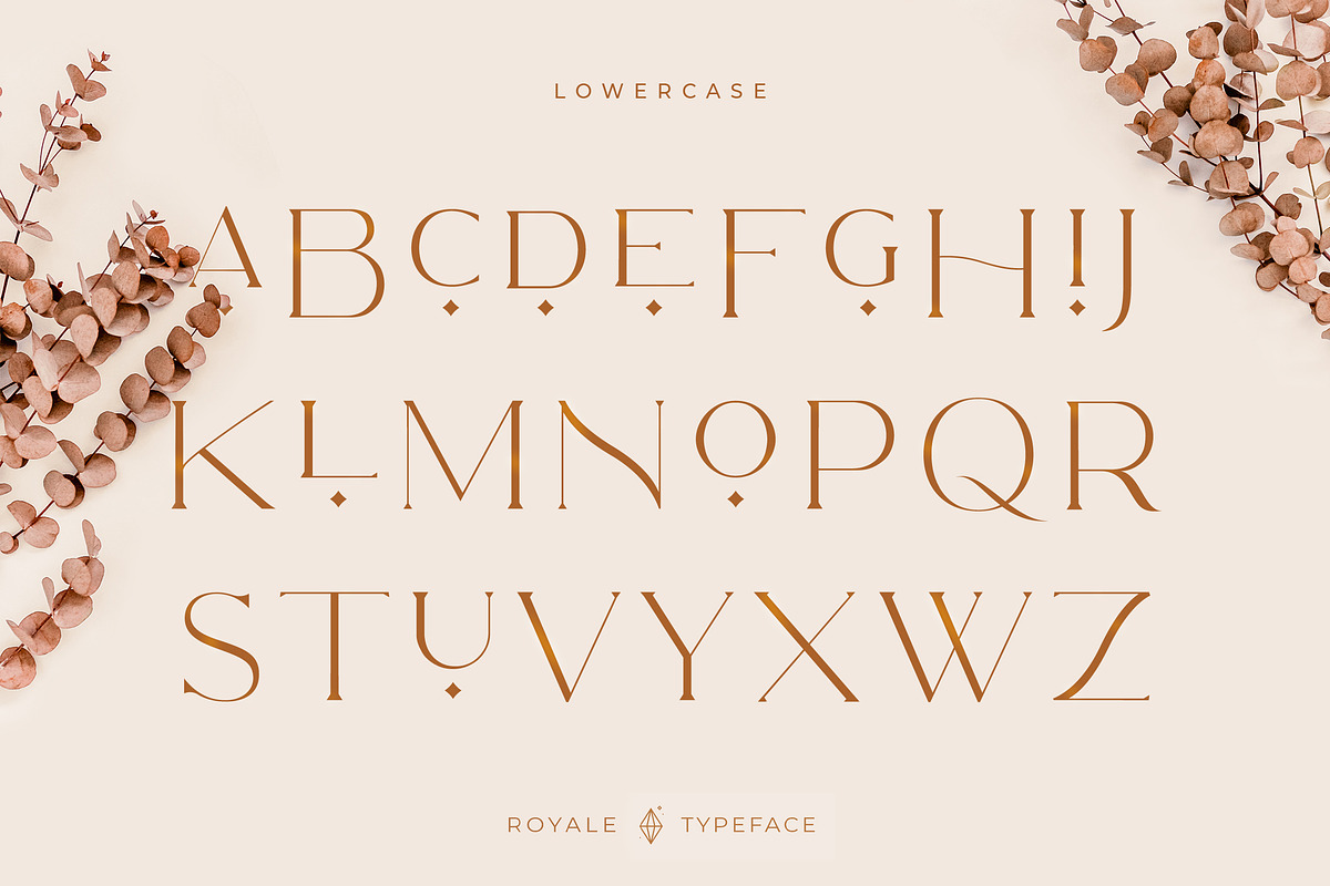 Royale Luxurious Typeface + LOGOS, a Serif Font by Creative Corner (Photo 25 of 28)