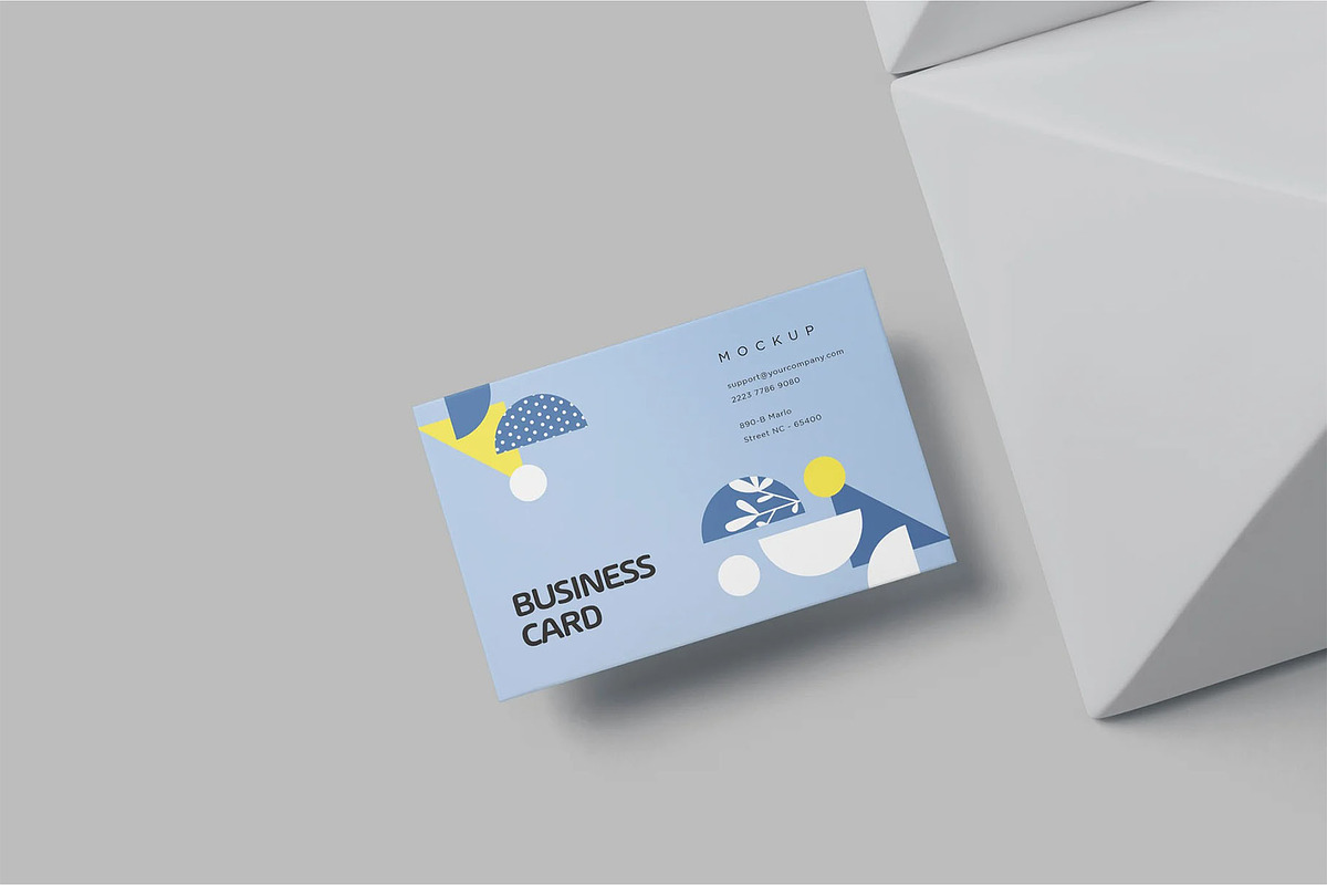 Europe Size Business Card Mockups, an Advertising Mockup by megostudi0 (Photo 5 of 6)