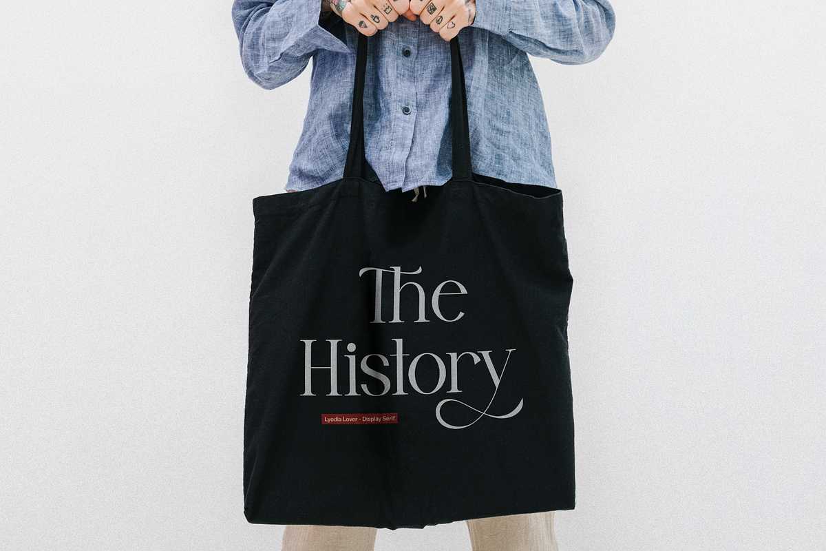 Lyodia Lover | Modern Display Serif, a Serif Font by Denustudios (Photo 7 of 11)