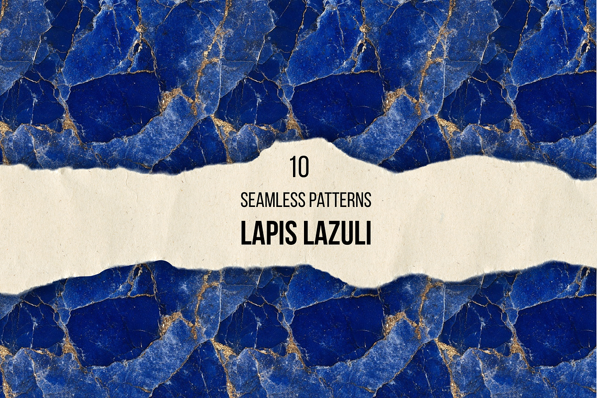 Lapis Lazuli Seamless Photo Patterns, a Pattern Graphic by DigitaI Craft Corner (Photo 1 of 6)