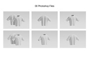 Oversized T-Shirt Mockup, a Shirt Mockup by Momogi (Thumbnail 8 of 8)