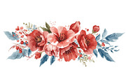 Spring Watercolor Flowers, an Illustration by jahid234 (Thumbnail 8 of 15)