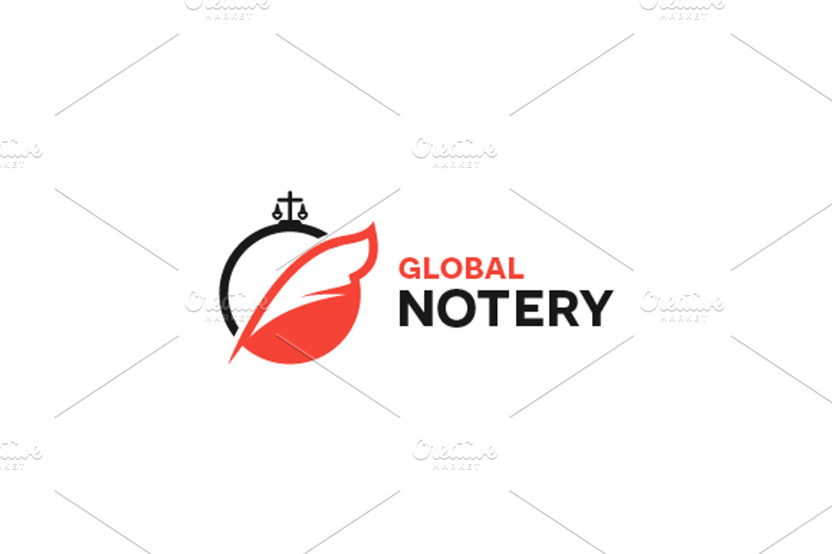 Law Notary Logo, a Branding & Logo Template by bvcreates (Photo 3 of 8)