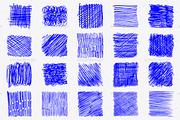 28 Hatching Pen Photoshop Brushes, a Brush Add-On by SimplDesign (Thumbnail 2 of 3)
