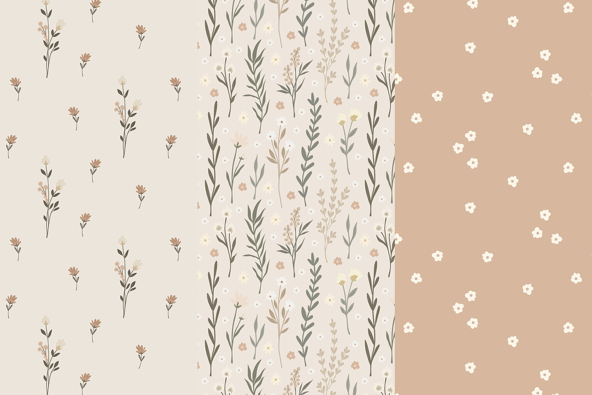 Bethany Seamless Patterns, a Pattern Graphic by Emilie Cliche (Photo 7 of 12)