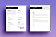 Resume / CV - Smith, a Resume Template by 3Angle (Thumbnail 3 of 4)