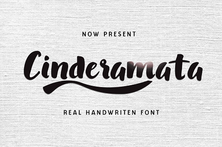 Cinderamata - Handwritten Font, a Symbol Font by ivan_artnivora