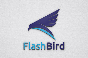 Eagle Flash Bird Animal Flaying Logo, a Branding & Logo Template by jongcreative