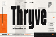 Thryve, a Slab Serif Font by Wow Magic (Thumbnail 1 of 5)
