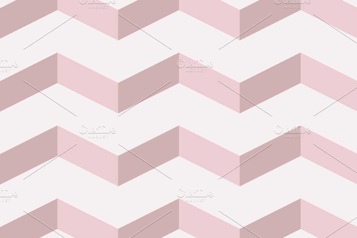 Set of pink geometric patterns preview 3