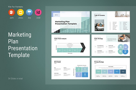 Marketing Plan PowerPoint Template, a Marketing Template by CreativeSlides