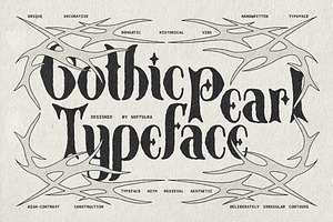 Gothic Pearl Typeface