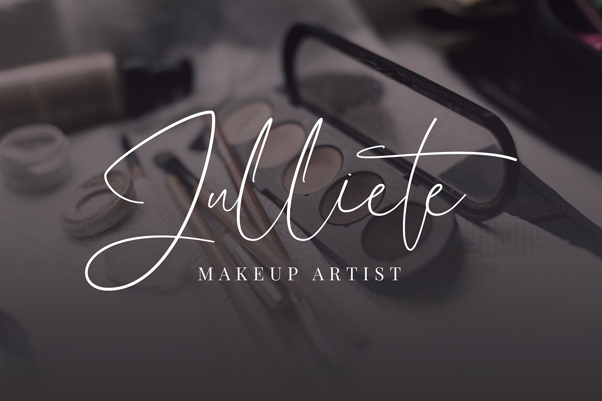 Charlie Brocklin - Stylish Ligature, a Script Font by Almarkhatype (Photo 3 of 9)