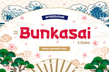 Bunkasai - Japan Inspired Font