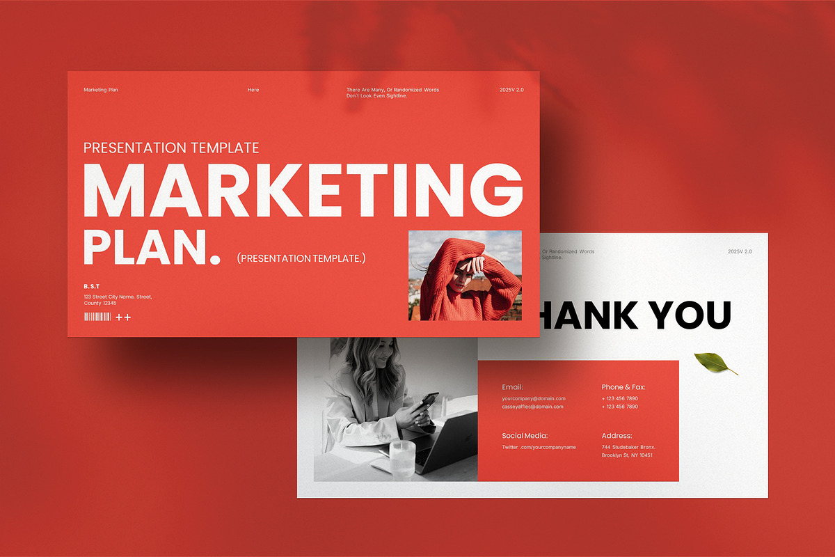 Marketing Plan Presentation Template preview 6