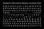 Darbots Rounded Drawn, a Sans Serif Font by Craft Supply Co. (Thumbnail 8 of 8)