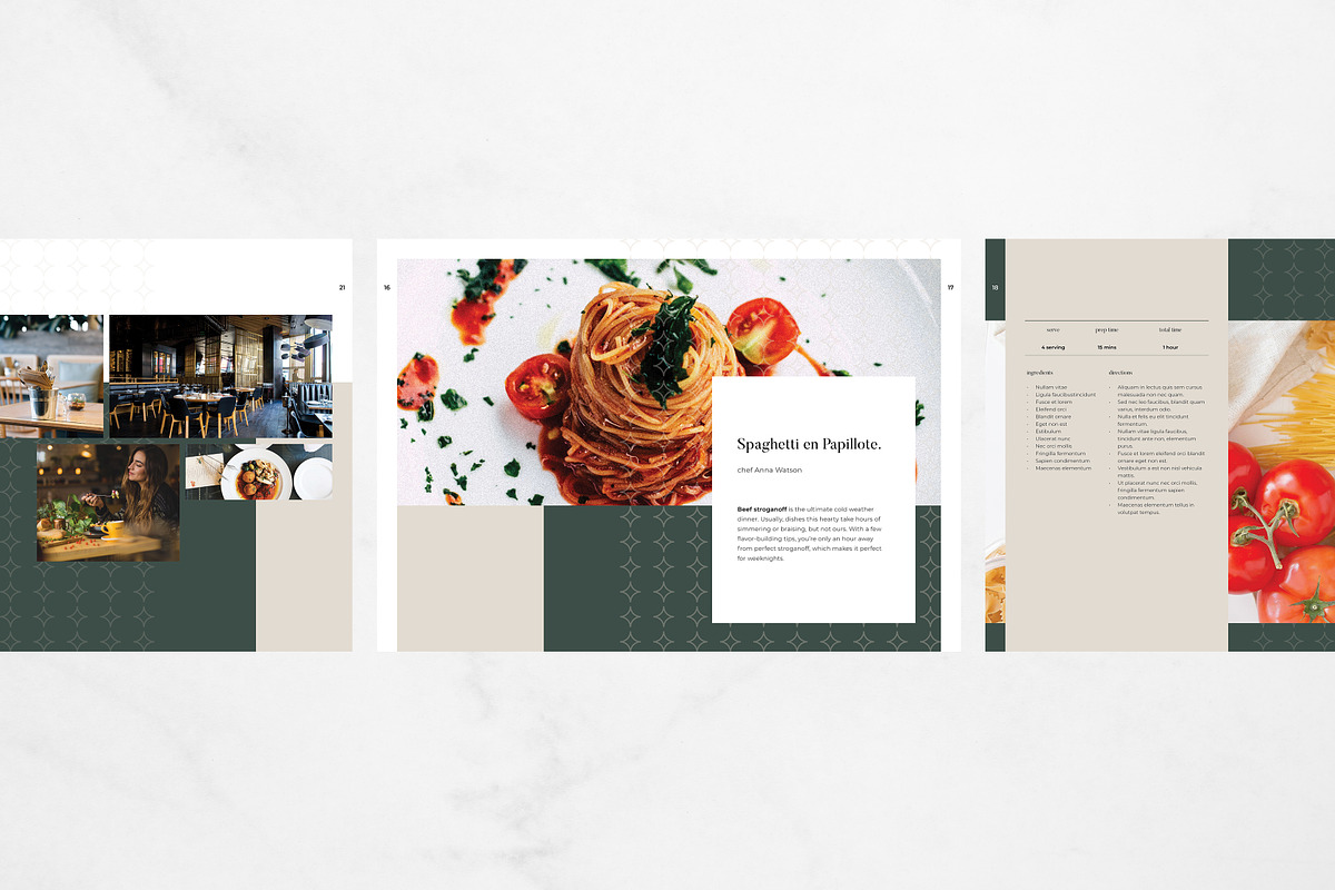 Raw Cookbook, a Brochure Template by Loc Tropis (Photo 7 of 8)