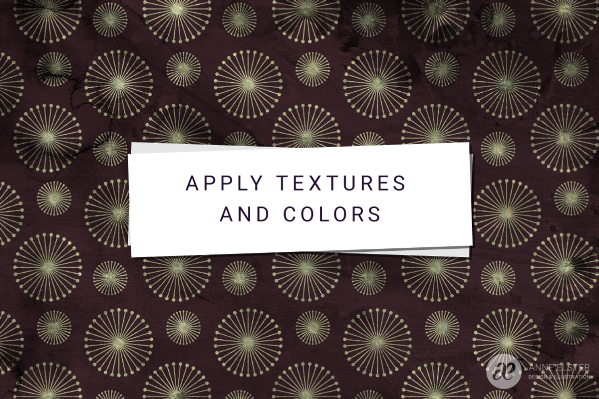 10 Abstract Dandelion Patterns, a Pattern Graphic by Anne Elster Design (Photo 5 of 5)