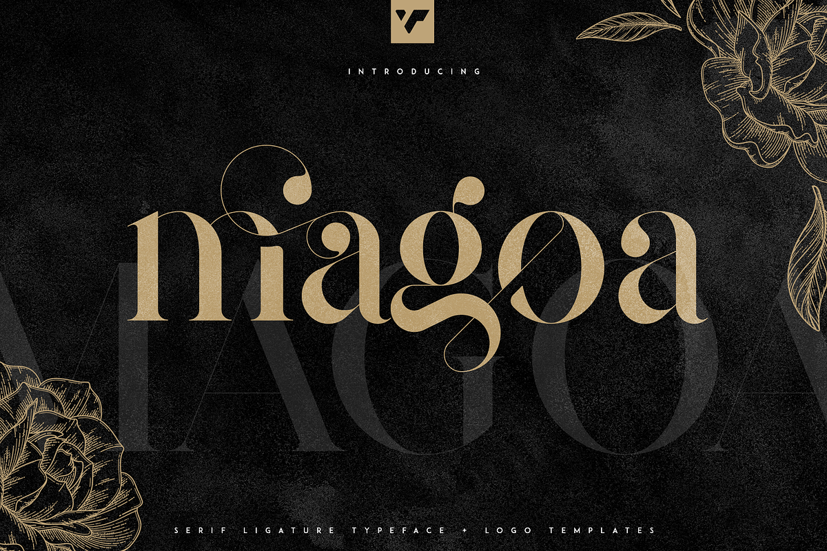 Magoa - Serif Ligature Typeface, a Serif Font by VP Fonts (Photo 1 of 10)