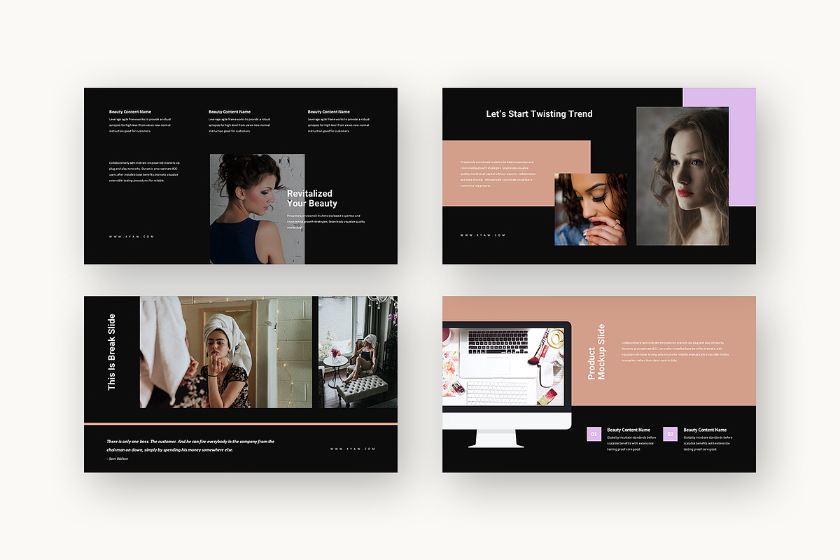 Kyaw : Beauty Product Google Slides, a Presentation Template by Punkl Camp (Photo 12 of 16)