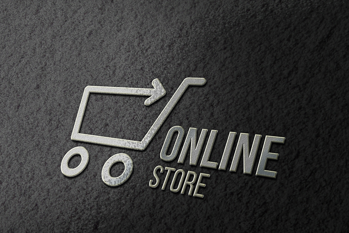 Online shop logo, a Branding & Logo Template by Alejik (Photo 2 of 4)