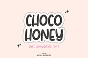 CHOCO HONEY Font, a Handwritten Font by Nicolo Pumpkins (Thumbnail 1 of 10)
