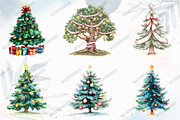 Cute Doodle Christmas Tree Sublimati, a Graphic by designcity5 (Thumbnail 3 of 5)