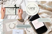 Elegant Monogram Wreath Logo, a Branding & Logo Template by Hell Yeah Designs (Thumbnail 3 of 6)