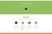 PGL Portfolio - 1 Page PSD Template, a Websites & App Template by pixelgeeklab (Thumbnail 3 of 5)
