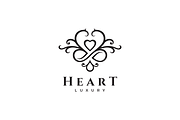 Heart Luxury Logo, a Branding & Logo Template by yopie (Thumbnail 4 of 4)