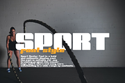 Sport Master Font, a Sans Serif Font by QR Design Studio (Thumbnail 2 of 12)