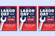 Labor Day Flyer Set, a Flyer Template by Patria Ari (P4tcreativa) (Thumbnail 4 of 4)