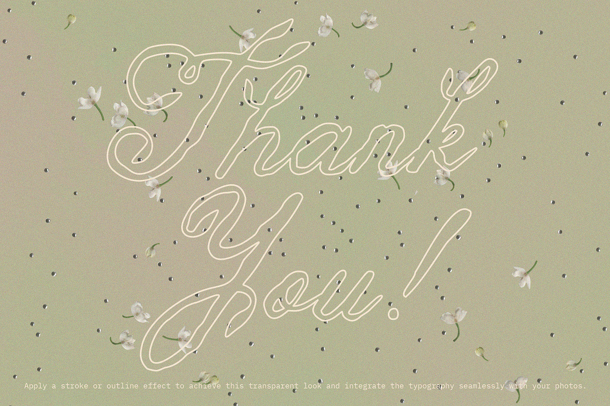 The Blooming Hour Botanical Script, a Script Font by AnMark (Photo 12 of 12)