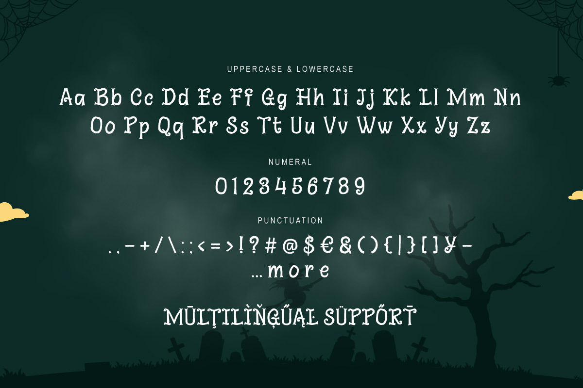 Centul Spooky - Halloweeen Font, a Handwritten Font by trabaskriya (Photo 7 of 7)